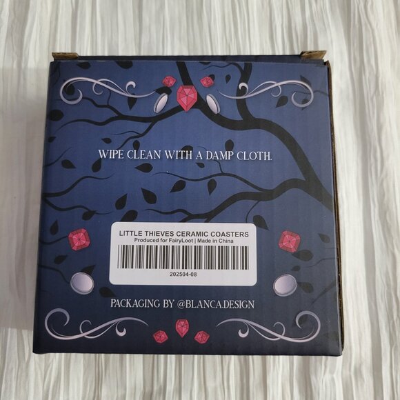 Fairyloot Coasters Set Inspired by Little Thieves Hexed Hearts April 2025 - Picture 2 of 7